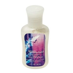 Bath and Body Works Secret Wonderland Body Lotion 2 oz Vitamin E Jojoba‎ Shea